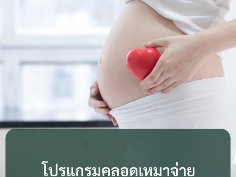 โปรแกรมคลอดเหมาจ่าย